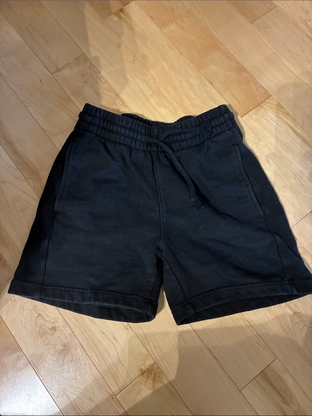 TNA Black Athletic Drawstring Shorts
